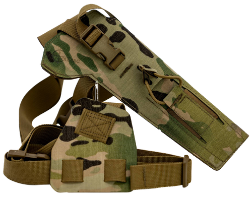 Cole-tac VW103 Varmint Wrangler Pistol Holder Multi-Cam Right Hand