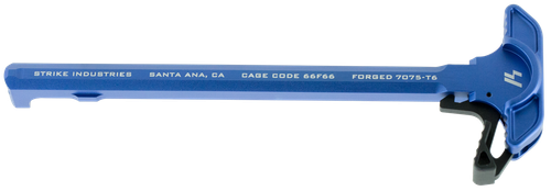 Strike ARCHELBLU Extended Latch Charging Handle AR-15 Blue Anodized Aluminum