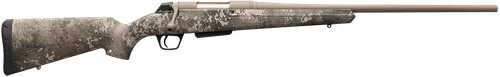 Winchester Repeating Arms 535741220 XPR Hunter Full Size 308 Win 3+1 22"  Flat Dark Earth Perma-Cote Sporter Barrel, Drilled & Tapped Steel Receiver, TrueTimber Strata Fixed Synthetic Stock