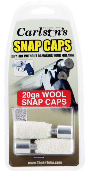 Carlson's Choke Tubes 00106 Snap Cap  20Gauge 2Pack