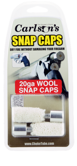 Carlson's Choke Tubes 00106 Snap Cap  20Gauge 2Pack