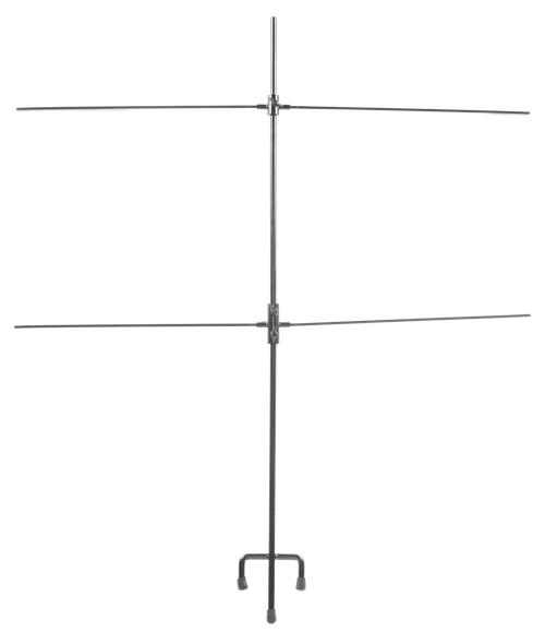 SME SMETGTST Double Paper Target Stand Black Steel Includes 8 Metal Clips