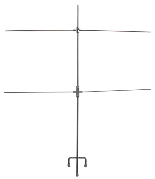 SME SMETGTST Double Paper Target Stand Black Steel Includes 8 Metal Clips