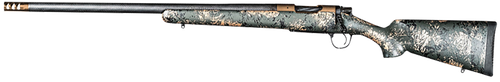 Christensen Arms 8010621000 Ridgeline FFT 7mm Rem Mag 3+1 22" Carbon Fiber/Threaded Barrel, Burnt Bronze Cerakote, Green with Black/Tan Accents Stock, Left Hand