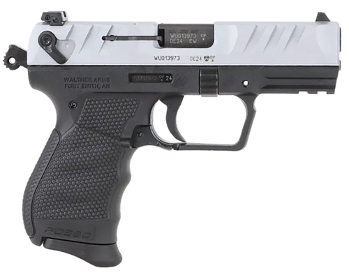 Walther Arms 5050509 PD380  Carry Frame 380 ACP 9+1 3.70" Black Stainless Steel Barrel, Stainless Serrated Steel Slide, Black Polymer Frame, Textured Wraparound Grip