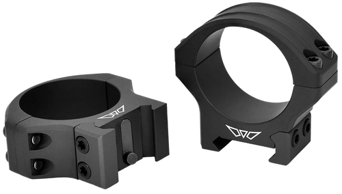 Warne 8550M HyperLite  Black Aluminum 1" Tube Medium Maxima/Weaver/Picatinny