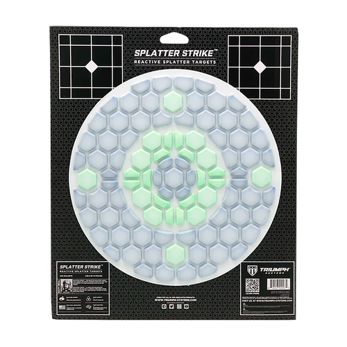 Triumph Systems 031502001 Splatter Strike Reactive Splatter Target Bullseye Hanging Corrugate