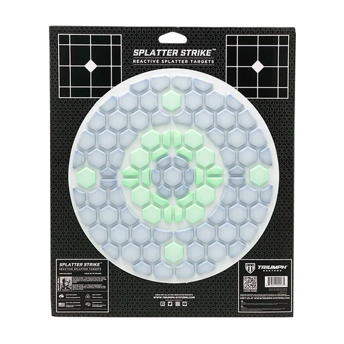 Triumph Systems 031502001 Splatter Strike Reactive Splatter Target Bullseye Hanging Corrugate