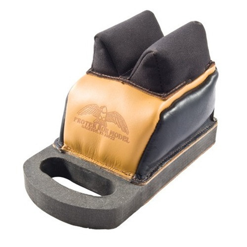 PROTEKTOR DELUXE REAR BAG W/HANDLE - LEATHER