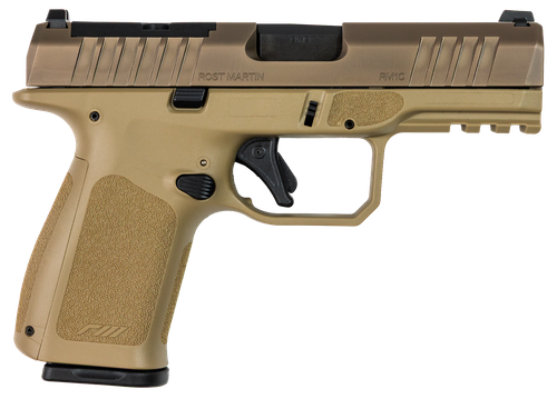 Rost Martin RM1CMOVOSP10 RM1C  9mm Luger 10+1 4" Black Optic Ready/Serrated Slide Black