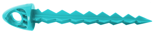 Targettack Llc  Targettack  Teal Green Polycarbonate Plastic 3" For Paper/Vinyl Targets 12 Pack