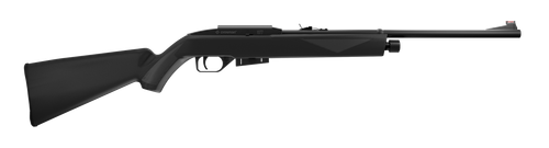 Crosman 1077 RepeatAir Air Rifle CO2 177 12rd Shot Black Black Receiver Black