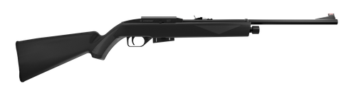 Crosman 1077 RepeatAir Air Rifle CO2 177 12rd Shot Black Black Receiver Black