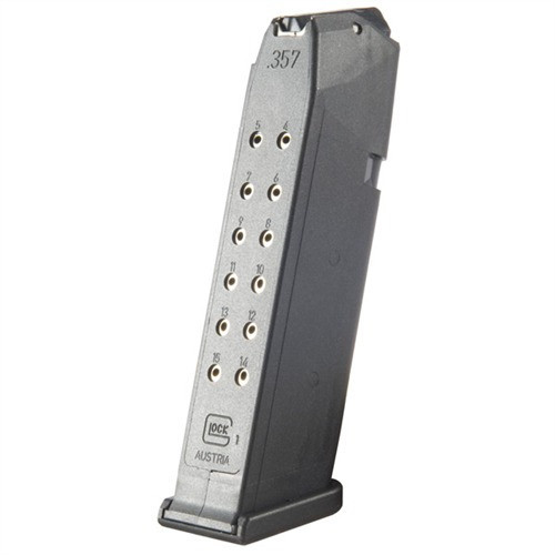 MAGAZINE FITS 31, .357 SIG, 15-ROUND