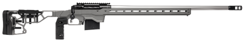 Savage Arms 57558 110 Elite Precision 6mm Creedmoor 10+1 26" Matte Stainless, Matte Black Rec, Gray Cerakote Adjustable MDT ACC Aluminum Chassis Stock (MB Not Included)