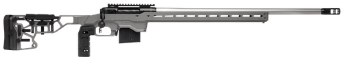 Savage Arms 57558 110 Elite Precision 6mm Creedmoor 10+1 26" Matte Stainless, Matte Black Rec, Gray Cerakote Adjustable MDT ACC Aluminum Chassis Stock (MB Not Included)