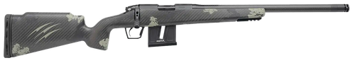 Fierce Firearms FRR17HMR18BF Carbon Razor  17 HMR Black Cerakote Forest Camo