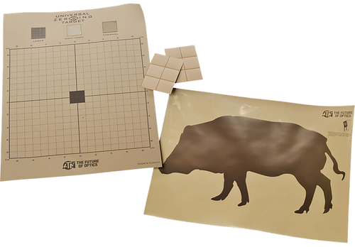 ATN ACMKIRTGBR Thermal Target Kit Boar Paper 30" x 24" Brown Includes 12 Plasters/2 Targets