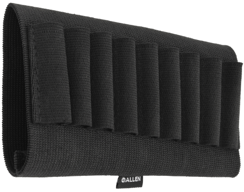 Allen 206 Rifle Cartridge Holder  9rd Black Elastic Buttstock Mount