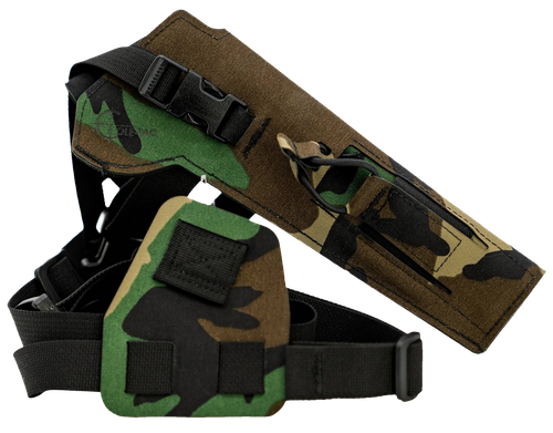 Cole-tac VW106 Varmint Wrangler Pistol Holder M81 Woodland Right Hand