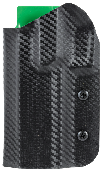 Uncle Mike's 54RNC74BGL Range/Competition Holster OWB Black/Green Boltaron Belt Slide Fits Sig X5 Left Hand