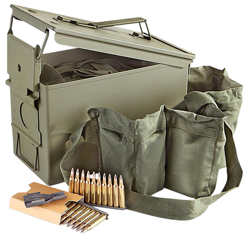 PMC 223AMB Bronze  223Rem 55gr Full Metal Jacket 840 Per Box/2 Case *Includes Ammo Can & Bandoleer