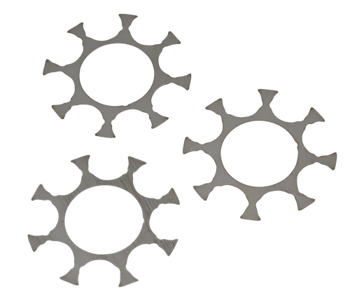 Ruger 90719 Moon Clip Full Ruger Super GP100 9mm Luger 8rd  Stainless Steel 3 Per Pack