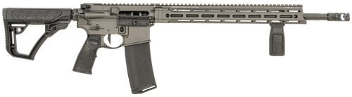 Daniel Defense 0212810739047 DDM4 V7 Pro 5.56x45mm NATO 18" 30+1, Cobalt Rec, Black OEM Overmolded Stock & Grip, Geissele Trigger