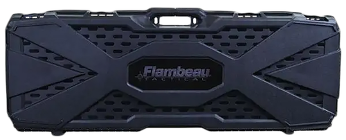 Flambeau 6500AR  Tactical Rifle Case Black Polypropylene Water Resistant