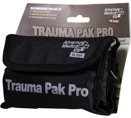 Adventure Medical Kits 20640293 Trauma Pak Pro  Stop Bleeding Black
