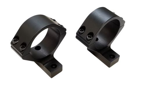 Talley B950719 Scope Mount/Ring Combo  Black Aluminum 1" Tube Browning A-Bolt 3 High Rings Short/Long Action 0 MOA