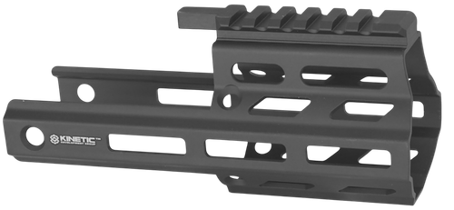 Kinetic Development Group STR5-MK2-010 SRX3 MK2 Stribog Rail Extension Black Aluminum Compatible w/ Stribog SP9 Models w/ MLOK Receivers