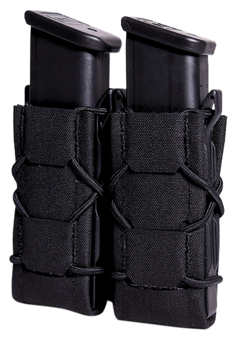 High Speed Gear 24PT02BK TACO Gen 2 Double Black Nylon Laminate MOLLE Mount Pistol