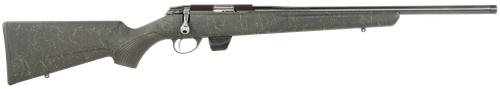Tikka JRT1XRT309 T1X Roughtech 17 HMR 10+1 20" Blued Threaded Barrel, Blued Drilled & Tapped Receiver, Emerald Roughtech Synthetic Stock, Right Hand