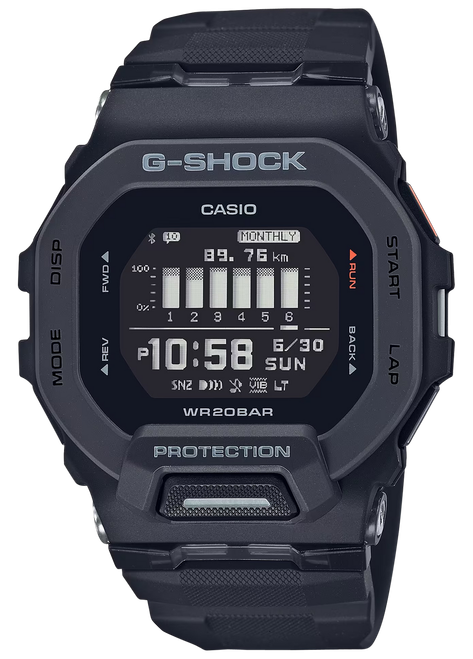 G-shock/vlc Distribution GBD2001 G-Shock Tactical Black Stainless Steel Bezel 145-215mm
