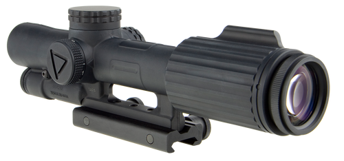 Trijicon 1600005 VCOG  Black Hardcoat Anodized 1-6x 24mm LED Illuminated Red Horseshoe Dot w/Crosshair 308 175gr Reticle