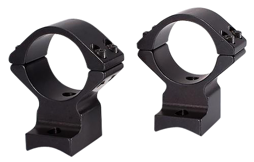 Talley 74X725 Scope Mount/Ring Combo  Extended Black Anodized 30mm Tube Savage Round Receiver with AccuTrigger (110 Series/A17/A22) Medium Rings