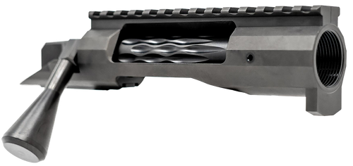 Faxon Firearms  FX7 Bolt Action Receiver  Matte Black Stainless Steel