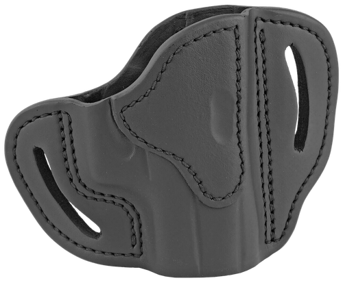 1791 Gunleather BHCSBLR BHC  OWB Size C Stealth Black Leather Belt Slide Compatible w/Glock 43/Sig P365/Walther PPK Right Hand