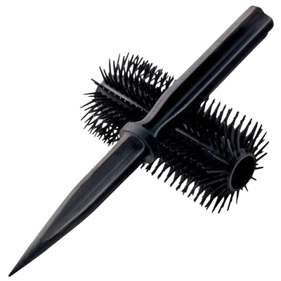 Cold Steel CS92HC Honey Comb  Black 3.63" Cruciform Zy-Ex Blade, Black 4.25" Zy-Ex Handle, 8.25" Long