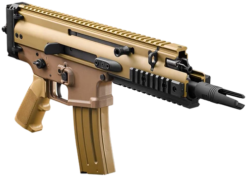 FN 38101243 SCAR 15P 300 Blackout 30+1 7.50" Chrome Lined Steel Barrel, Flat Dark Earth Anodized Aluminum Picatinny Rail Receiver, FDE Polymer Grip, Ambidextrous