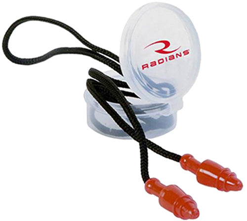 Radians JP3150RD/50 SnugPlugs Earplugs 28 dB In The Ear Black/Red 50 Pair