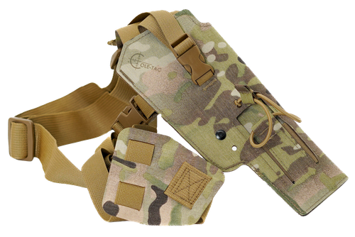 Cole-tac VW213 Varmint Wrangler Pistol Holder Multi-Cam Left Hand