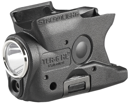 Streamlight 69342 TLR-6 HL Gun Light  Black 300 Lumens White LED/Red Laser Smith & Wesson M&P Shield