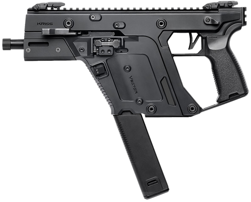 Kriss USA KV903PBL00 Vector SDP Gen3 9mm Luger 40+1 5.50" Black Nitride Threaded Barrel, M-LOK Handguard, Black Picatinny Rail Receiver & Rear, Black Polymer Grip, Ambidextrous, Glock Mag Compatible