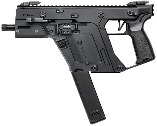 Kriss USA KV903PBL00 Vector SDP Gen3 9mm Luger 40+1 5.50" Black Nitride Threaded Barrel, M-LOK Handguard, Black Picatinny Rail Receiver & Rear, Black Polymer Grip, Ambidextrous, Glock Mag Compatible