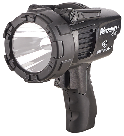 Streamlight 44911 WayPoint 400 38/600/1400 Lumens White LED Black Polycarbonate 1,265 Meters