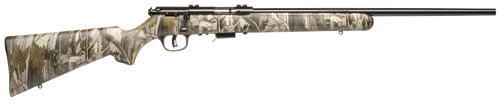Savage Arms 96711 93R17 Camo Full Size 17 HMR 5+1 21" Matte Black Button Rifled Barrel, Matte Black Drilled & Tapped Carbon Steel Receiver, Next G-1 Fixed Synthetic Stock, Right Hand
