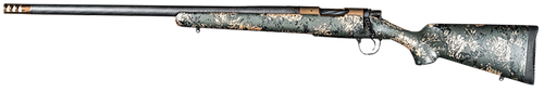 Christensen Arms 8010620700 Ridgeline FFT 6.5 Creedmoor 4+1 20" Carbon Fiber/Threaded Barrel, Burnt Bronze Cerakote, Green with Black/Tan Accents Stock, Left Hand