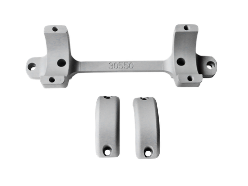 DNZ 30550S Game Reaper-Tikka Scope Mount/Ring Combo Silver 30mm